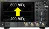 DHO4000-BWU2T8 Опция расширения полосы пропускания с 200 МГц до 800 МГц